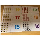 Educational 2 Piece Number Puzzles 1 - 20 Kids Learning Toy Match Game Preowned