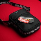 New Supreme Shoulder Bag Ss18   Black   