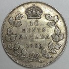 1929 Canada Silver 10 Cents - Better Grade  lot 1 