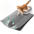 Grely Cat Litter Mat xl47  x 28   Extra Large Trapping Mat kitty Box Mat double