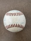 1959 San Francisco Giants Team Signed Baseball Willie Mays Orlando Cepeda Auto