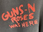Guns N Roses Was Here Hoodie Size Large