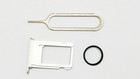 Nano  silver  Sim Card Tray Holder pin ring Replacement For Iphone 7 4 7  Us   