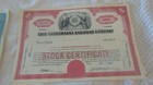100 Stock Certificates 10 Each Of 10 Different Types Lot   33