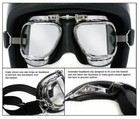 Compact Ww2 Classic Goggles  Mark49 Eyewear Suitable For Motorcycles - Halcyon 