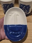 3pc Bathroom Set Hand Soap Pump Dispenser Toothbrush Holder  Soap  Trinket Dish