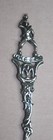 Vintage 840 Silver Art Greece Souvenir Spoon Man Blowing A Counch Graphic  108