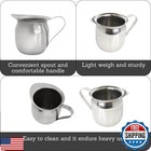 Imusa Usa Bell Creamer  8 Ounces  Silver