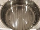 New 100  Stainless Steel Round Cooking Food Steamer Rack 24cm Fits 10 Inch Pan