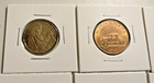 Assorted  Carded Tokens Lot -  15 Tokens   -combined Shipping   lot 1954 