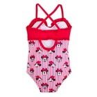 Nwt Disney Store Minnie Mouse Striped Swimsuit Girls Upf 50  Many Sizes
