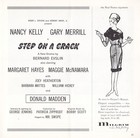Nancy Kelly  step On A Crack  Gary Merrill 1962 Flop Detroit Tryout Playbill