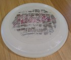 Rare Vintage 1980 Wham-o Frisbee Disc Streaker Glow In The Dark Iridescent