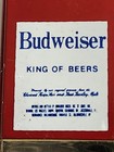 Vintage Sunlite Gold Tone Lighter Budweiser King Of Beers Korea Bbc