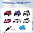 12v Battery Charger For Kids Ride On Toys  Electric Cars  Power Wheels  Motorcyc
