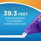 Bic Wite-out Brand Ez Correct Correction Tape  39 3 Feet  2-count Pack Of White