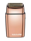 Babylisspro  Foilfx02 Cordless Rose Gold Metal Double Foil Shaver   Travel Case