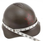 Russian M36 Ssh-36 World War Two Helmet With Hammer And Sickle Hand Aged