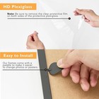 2 Packs 5x7 Picture Frame Black  Engineered Wood 5 X 7 Photo Frame  5 By 7 Photo