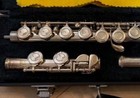 Yamaha Yfl-225s Flute Silver Used With Hard Case