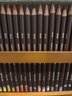 Derwent Coloursoft Colored Pencil Set     48 Colors In Wooden Presentation Box