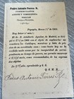 Colombia 1903 5c On 2c Black On Psc  h g 15a  From Popayan To Spain