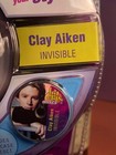 Rare Hit Clips Discs Clay Aiken Purple Deluxe Personal Player