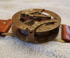 British Military Prismatic Pocket Antique Compass Brass Marine Navigation