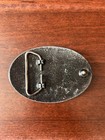 America   s Bicentennial Liberty Bell 1776-1976 Silver Belt Buckle Fits 1 75 In