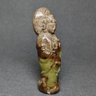 3 8  Chinese Old Jade Carved Guanyin Avalokitesvara Pendant Ornament Collection