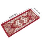Set Of 13 Non-slip Washable Stair Treads Carpet Mats Polyester Self-adhesive New