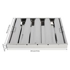 6 Pack 20 x20  Hood Grease Filter Baffle Stainless Steel Commercial Hood Filters