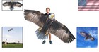 Bald Eagle Kite For  And Kids  Huge Kites Easy To Fly Single Line Kite For Beach