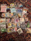 Vtg Mcdonald s Hardess Burger King Fast Food Toys  lot Of 30   all Sealed Bags 