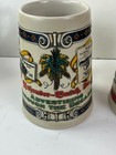 4 Anheuser Busch Budweiser Advertising Through The Decades Steins Mug