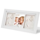Baby Hand And Foot Print Wooden Photo Frame  Baby Handprint Kit  33 18 Cm