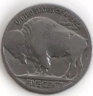 1936 Circulated Buffalo Nickel Full Rim Nuce Date-free Shipping 