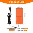 Silicone Heating Pads  110v 75w Car Engine Block Oil Pan Heater Strip 127x55mm