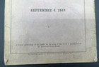 Antique 1869 Booklet  The Great Disaster At Avondale Colliery  Pa Mining History