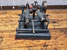 Vintage Horizontal Double Piston Steam Engine Model High Quality Handmade