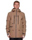 Quicksilver Black Alder 2l Gore-tex   Waterproof Snow Jacket Coat  Otter  Size M