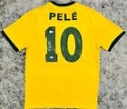 Brazil Pele Authentic Signed Soccer Jersey Auto Beckett   Psa Dna Sticker Only