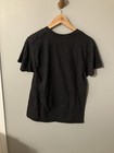 Nirvana Women   s Size M Black Short Sleeve Smiley Face Graphic T-shirt Rock   Pop