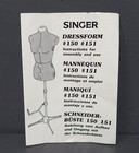 Singer 150 151 Adjustable S-m Dress Form Mannequin  read 