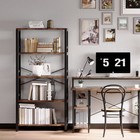 Bookshelves And Bookcases  31 5in Wide Shelf 5-tier Ladder Shelf 110lbs shelf   