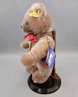 Steiff 9  Mohair Full Jointed Teddy Bear 0202 26 Tags ear Button Made In Germany