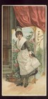 Royal Gloss Lump Starch Trade Card  By A  Erkenbrecher Co  Beautiful Lady  C303
