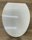 Kohler K-25875-0 Hyten Elevated Elongated Toilet Seat W  Quiet Close - White