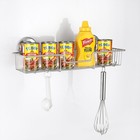 Suction Cup Shower Caddy Storage Combo Organizer  No Damage Bath Shelf Suctio   