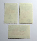 Us Vintage Stamps Scott 1132 1153 1249 Flag Stars Vote Set Of 3 Used 1957